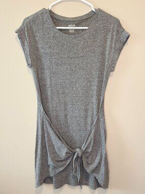 aerie reversible knit ribbed mini dress aerie | Dresses | Aerie Reversible Rib Knit Dress Light Gray Nwt